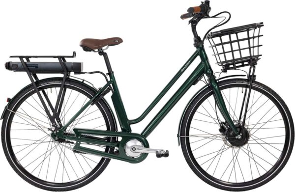 Raleigh Sussex E1 Dame 54cm 7g Nexus fod mat grøn